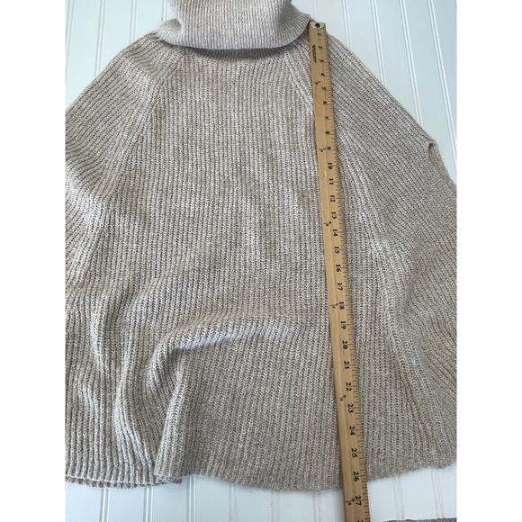 Kirundo Pullover Turtleneck Shawl Wrap Shrug Sweater Cape Cloak - Size Large - Picture 3 of 6